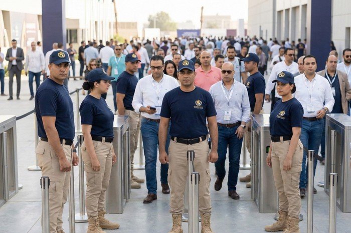 Event Crowd Control Security in Egypt - Professional Event Management EGY Blanco