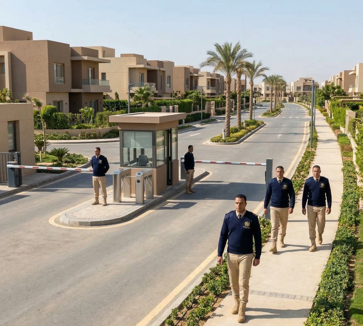 إدارة أمان موقع البناء