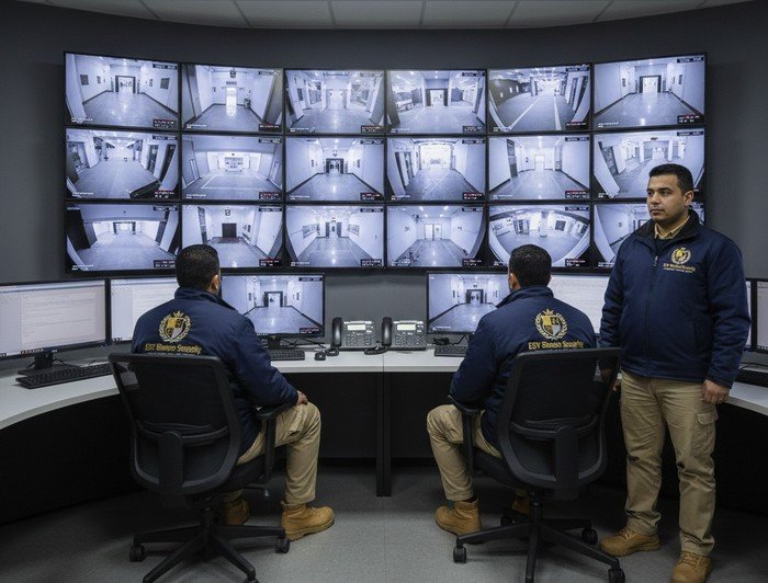 وكيل حماية شخصية ذو خبرة مع عميل تنفيذي