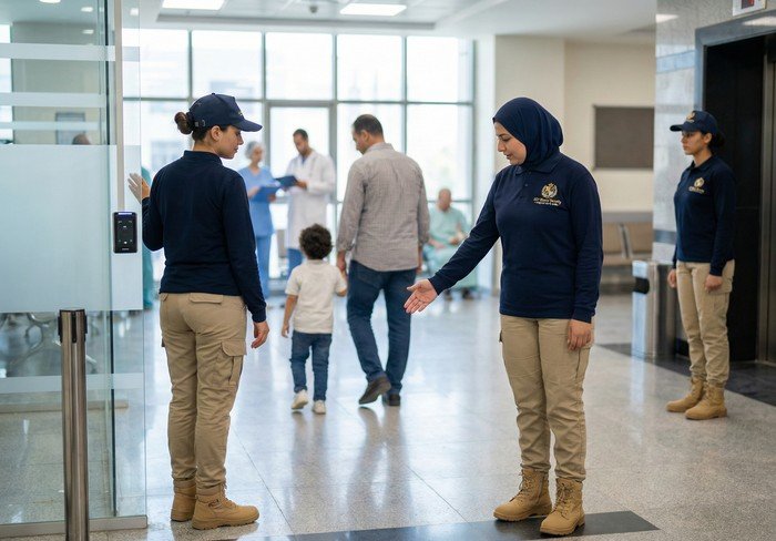 Hospital Security Environment Overview with medical facility protection