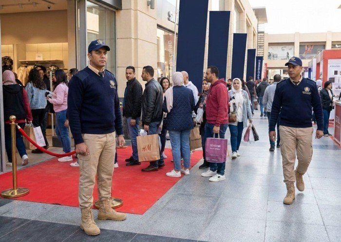 نظرة عامة على بيئة أمن المولات وحماية مراكز التسوق في مصر