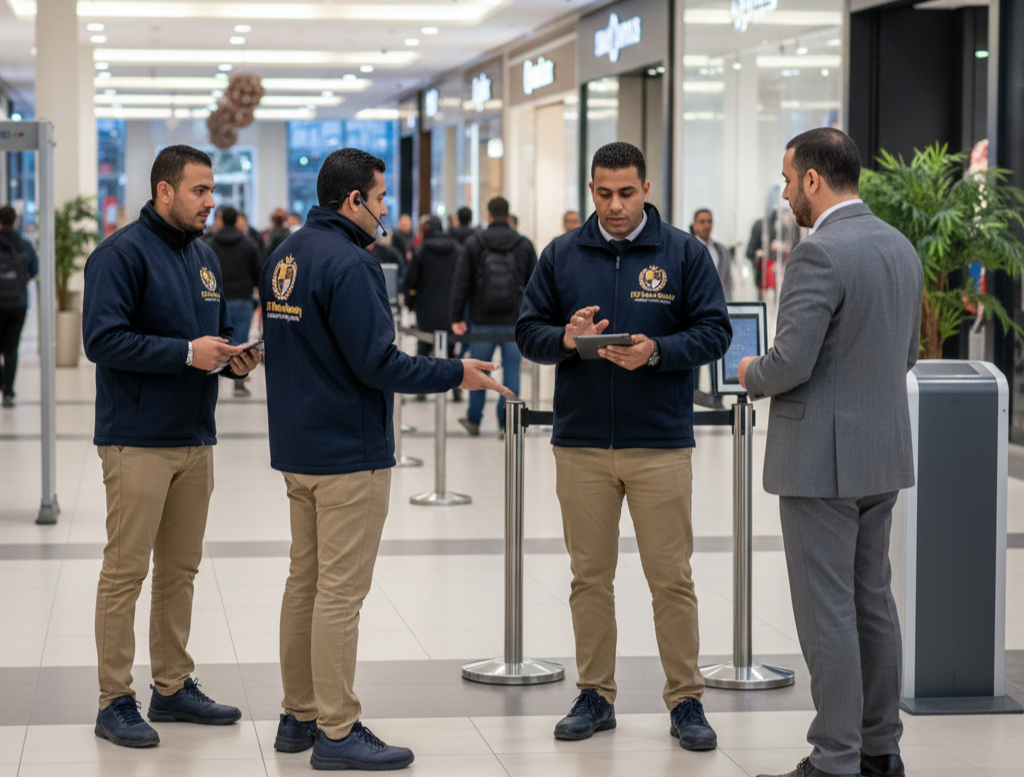 Crowd Management Security Malls Cairo 2026
