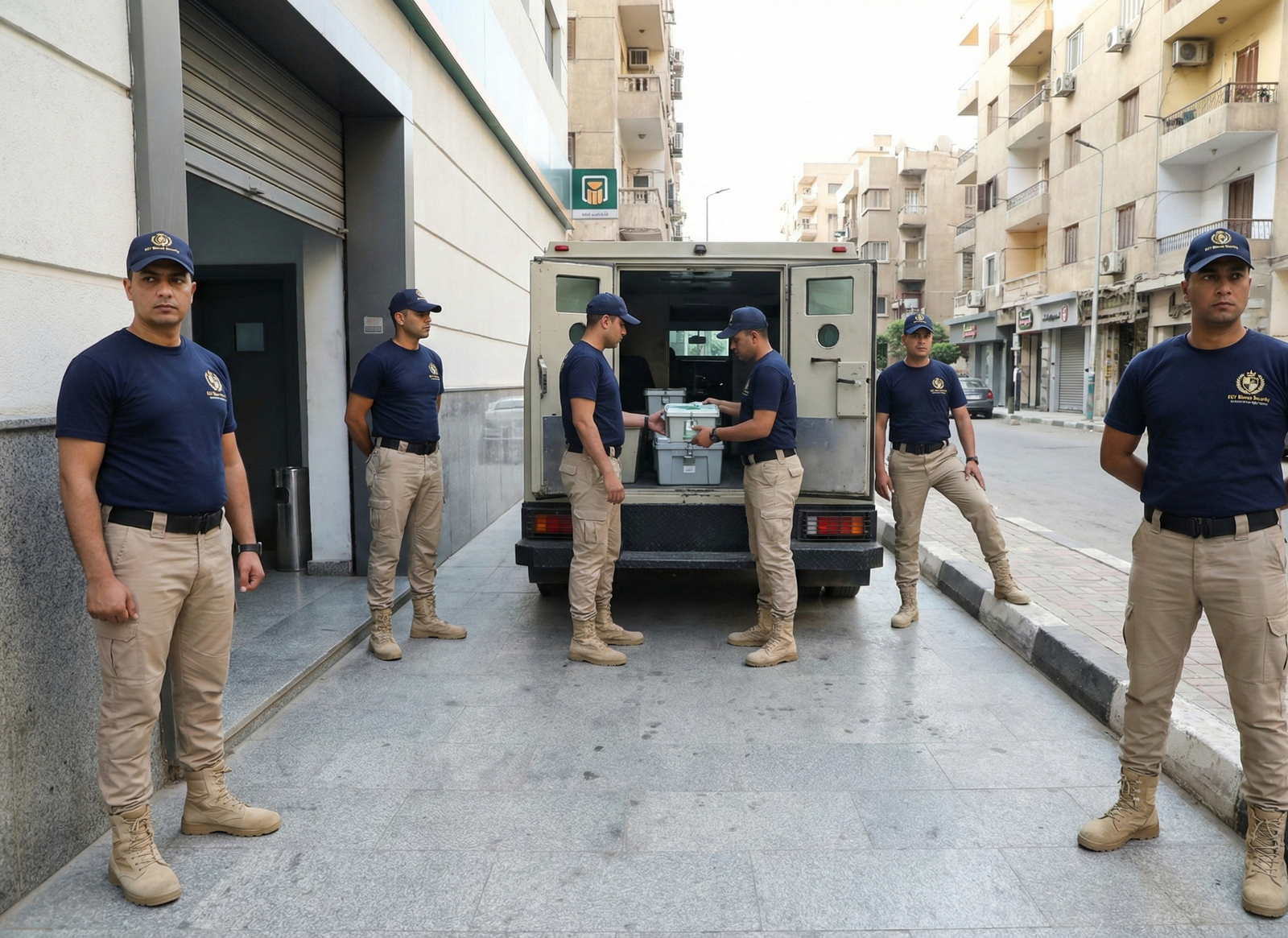 عملية مرافقة نقل نقود مهنية