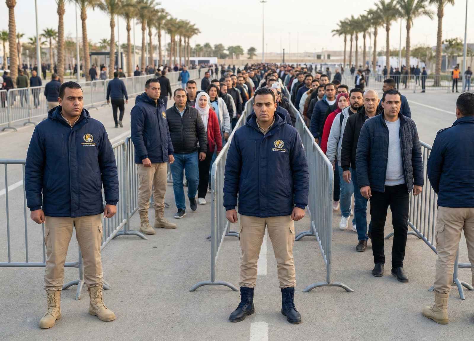 التحكم في حشود الفعاليات