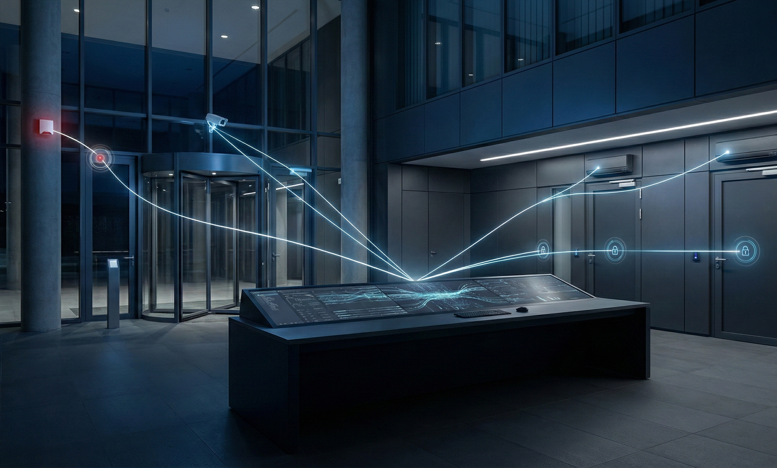 نظام إنذار حريق متكامل