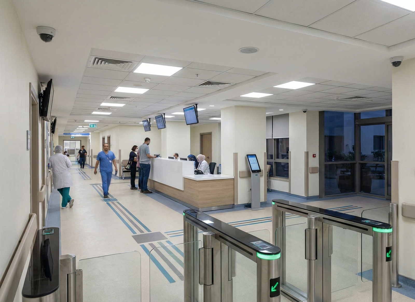 Hospital Access Control and Visitor Management